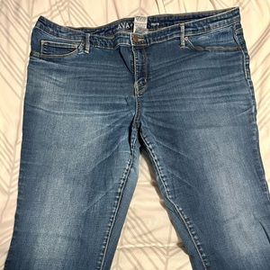 Ava and Viv medium wash skinny jean